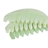 Factory Price Natural Jade Round Shaped Hair Comb Natural Xiuyan Jade Head Massage Tool Scalp and Body Massagers Comb