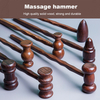 Wooden Duck Egg Massage Health Stick Knock Back Meridians Hammer