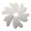 Natural Jade Anti Aging Guasha Tool White Jade Guasha Board Gua Sha Scraping Massage Tool