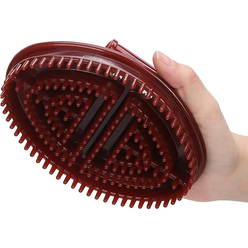 Meridians Massage Brush Whole Body Relaxation Massage Comb Essential Oil Brush Gentle Natural Cellulite Massager