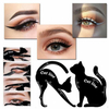 Hot Cat Eyeliner card Cat eye card Multi-functional eye makeup template Eyeshadow Eyeliner card eyebrow card auxiliary makeup