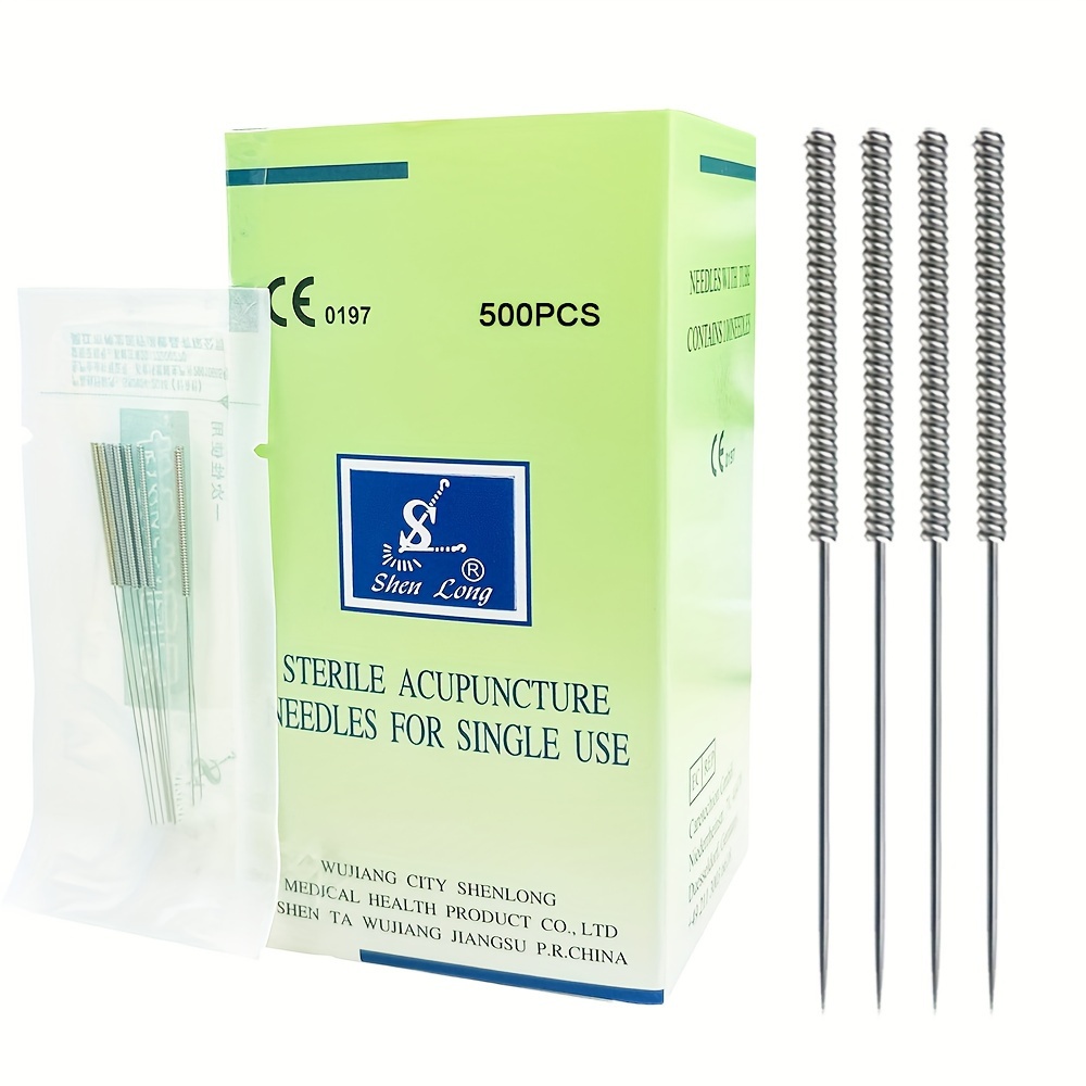 SHENLONG 500pcs Stainless Steel Needle Dry Needling