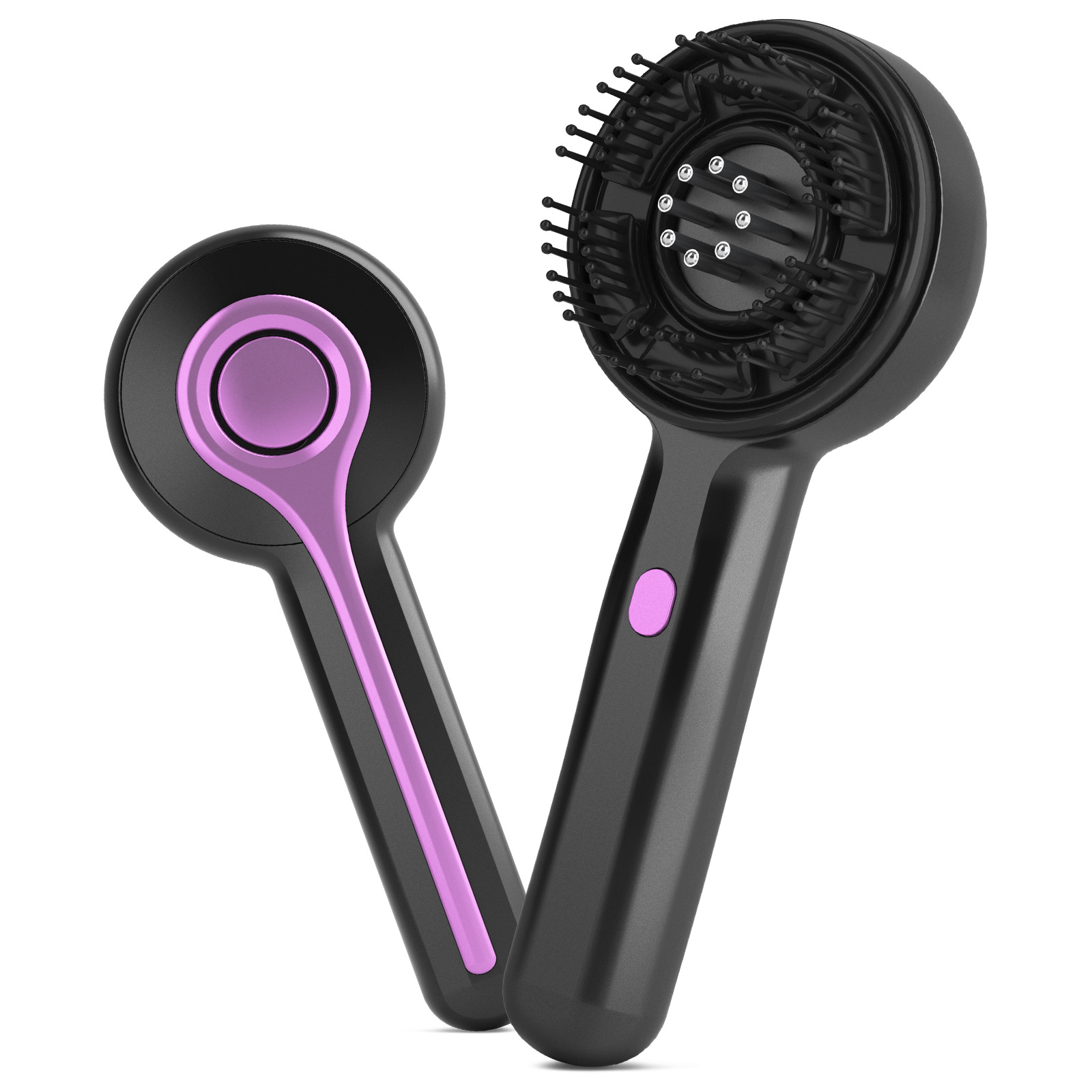 Massage Dry and wet cross-border shampoo brush massager Scalp meridians massage comb clean