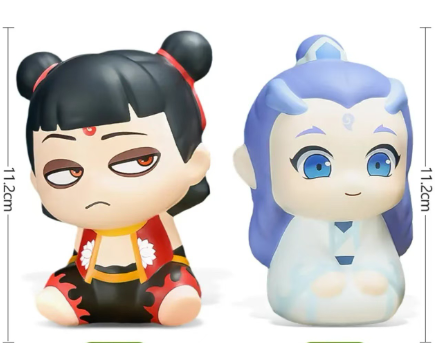 Aobing Nezha Pinch Magic Children Small Egg Blind Box Slow Rebound Tide Play
