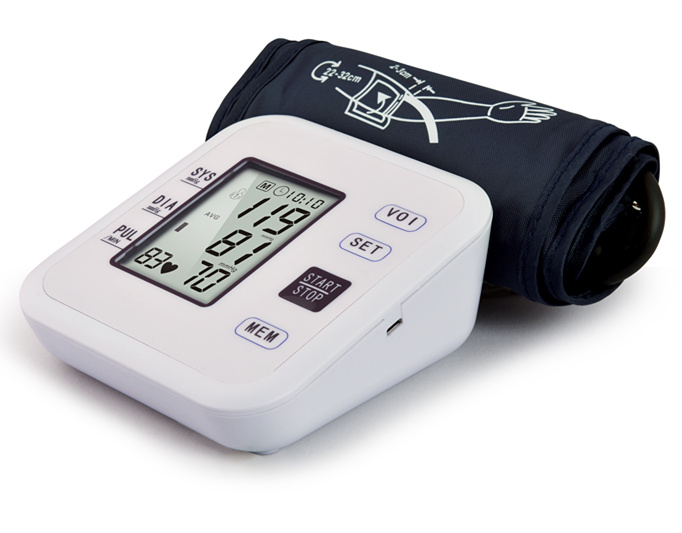 Medical Digital Arm Home Intelligent Electronic Blood Pressure Monitor