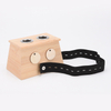 Good Quality Double Hole Moxibustion Wooden Moxa Container