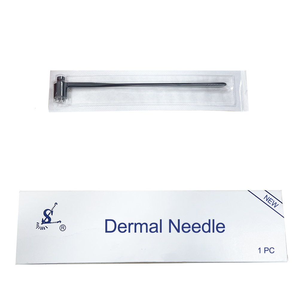 7 Star Double Head Press Needles Disposable Sterile Needle Hand Acupuncture Needles