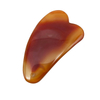 Factory Wholesale Best Quality Pure Natural Agate Heart Shape Guasha Board