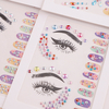 Eye Makeup Face Rhinestones Jewelry Children's Nail Drill Stickers