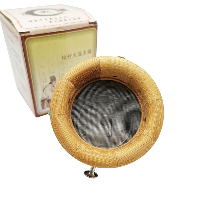 High Quality Chinese Moxibustion Equipment Moxa Box wooden moxibustion container