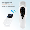 Remote control EMS micro-current face slimming instrument veneer pulse face massager firming lift color light V face instrument