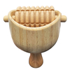 Special Promotion Handheld Wood Swedish Cup with Roller Wooden Therapy Massage Cups Wood Therapy Tools For Body Shaping