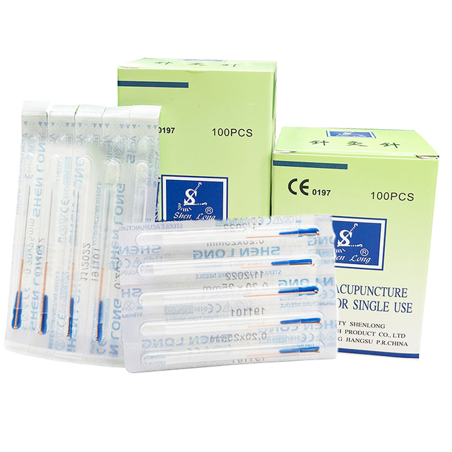 Copper Handle Disposable Sterile Acupuncture Needle 