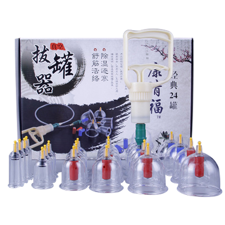 Manufacturers Wholesale Kangqingfu 24cups/set Cupping Universal Massage Health Care