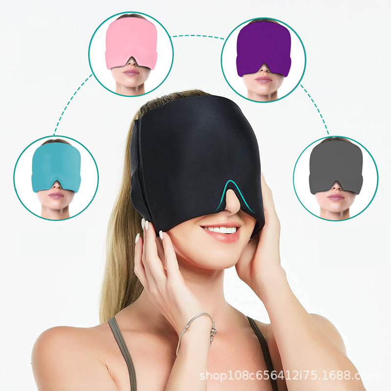 Hydrogel ice Pack for migraines Cold hot pack ice pack cap