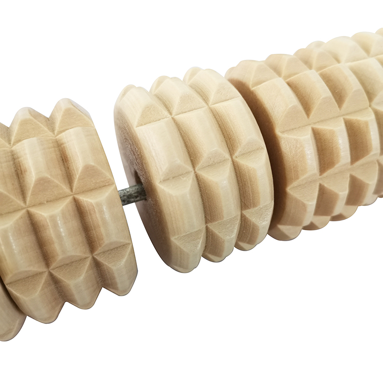 2025 New Design Wooden Massage Roller for Body