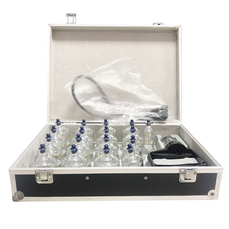 Chinese Traditional Fire Cupping Cups 17pcs Vacuum Cupping Therapy Cups Hijama Cups Vacuum Cupping Set