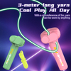 Tiktok boom decompression glow-in-the-dark rope play a wool electric propeller