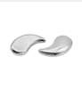 Stainless Steel Facial Beauty Crescent Scraping Device Eye Massage Treatment Ice/Hot Compress Eye Patch