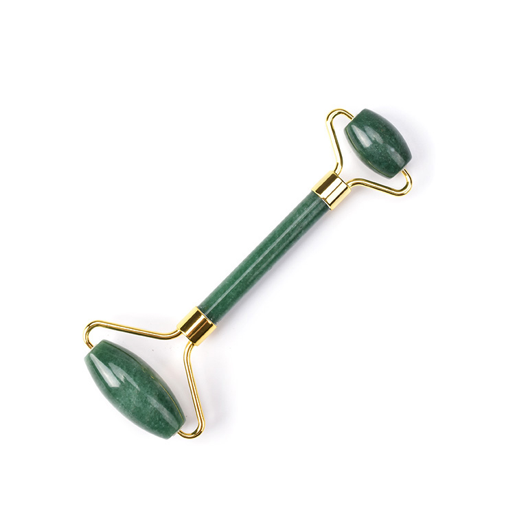 Face Skin Smoother Younger Green Dong Ling Jade Roller Massage Tool