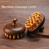 28 Tooth Massage Head Scalp Treatment Comb Sandalwood Meridian Comb