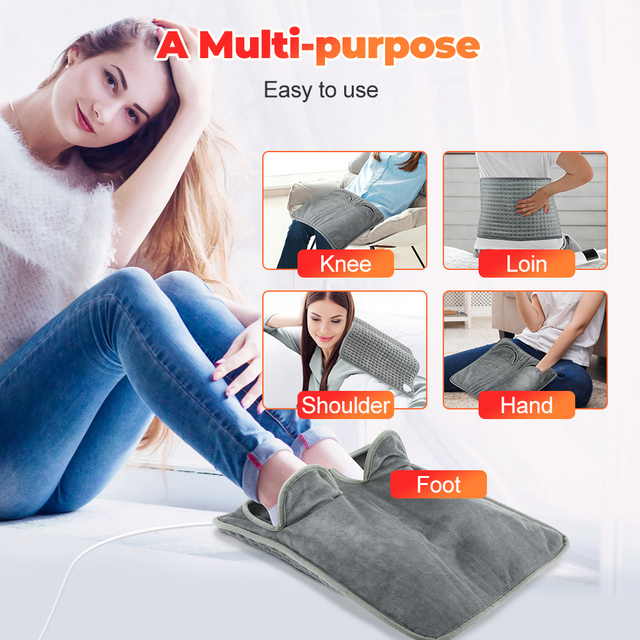 New plug-in heating pad intelligent remote control timing foot warmer treasure home office winter foot warmer magic