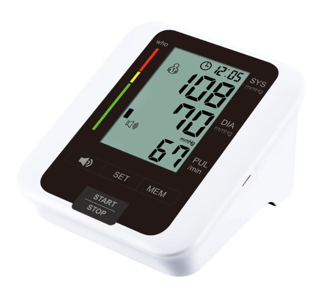 Medical Deluxe Upper Arm Mercury Digital Blood Pressure Monitor