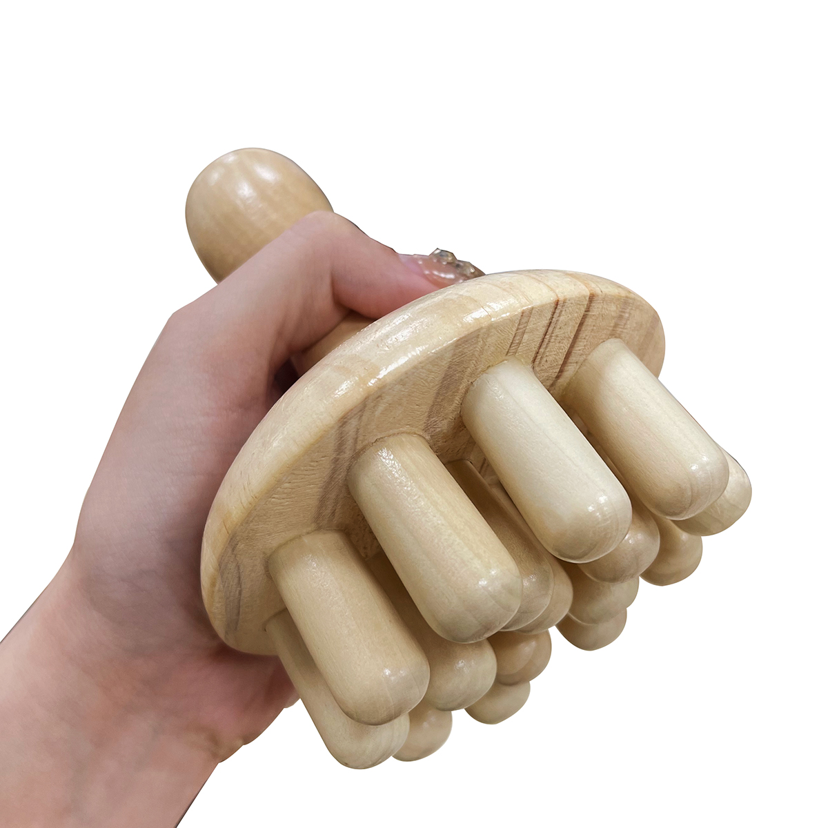 Premium Quality New Arrival Wooden Mushroom Massager Cup Handle Wooden Head Massage Wood Sculpting Tools for Body