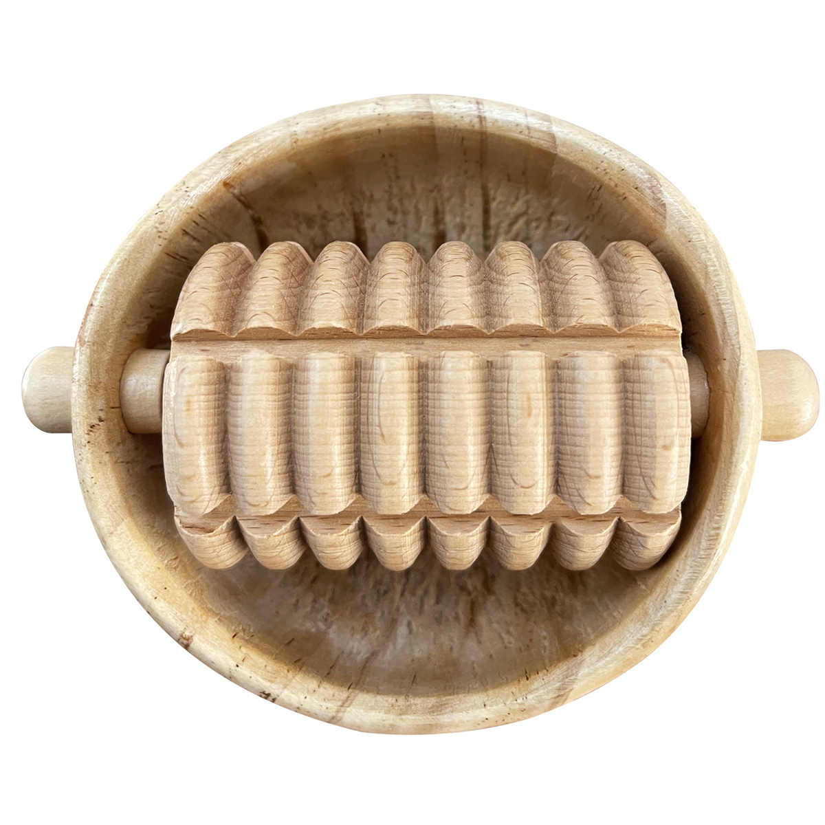 Special Promotion Handheld Wood Swedish Cup with Roller Wooden Therapy Massage Cups Wood Therapy Tools For Body Shaping