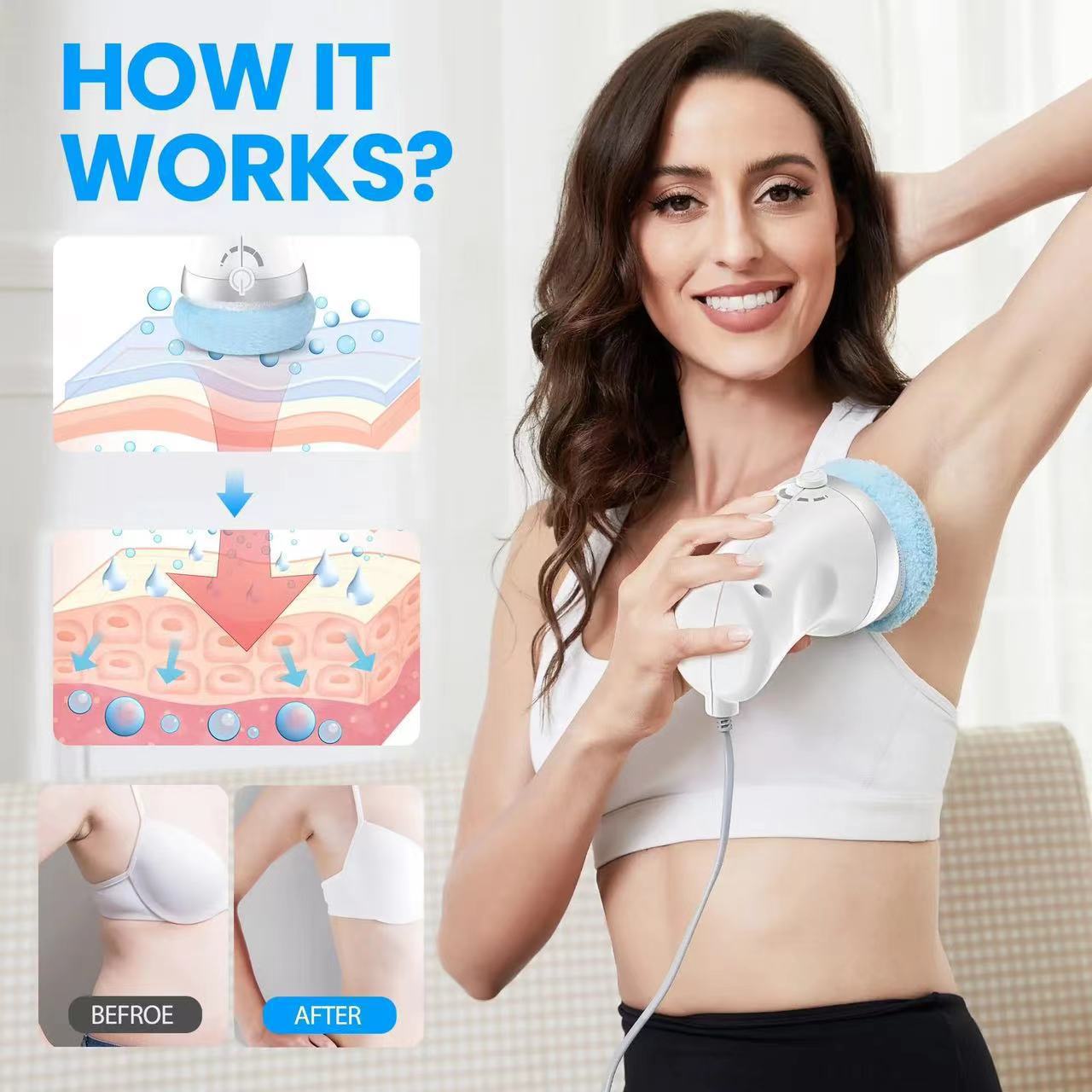 New multi-function push fat machine massager Handheld body massager Beauty massager