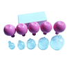 Wholesale 5 Pcs Rubber Manual Suction Physical Therapy Scrapping Massage Body Care Vacuum Cupping+