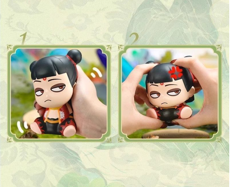 Aobing Nezha Pinch Magic Children Small Egg Blind Box Slow Rebound Tide Play