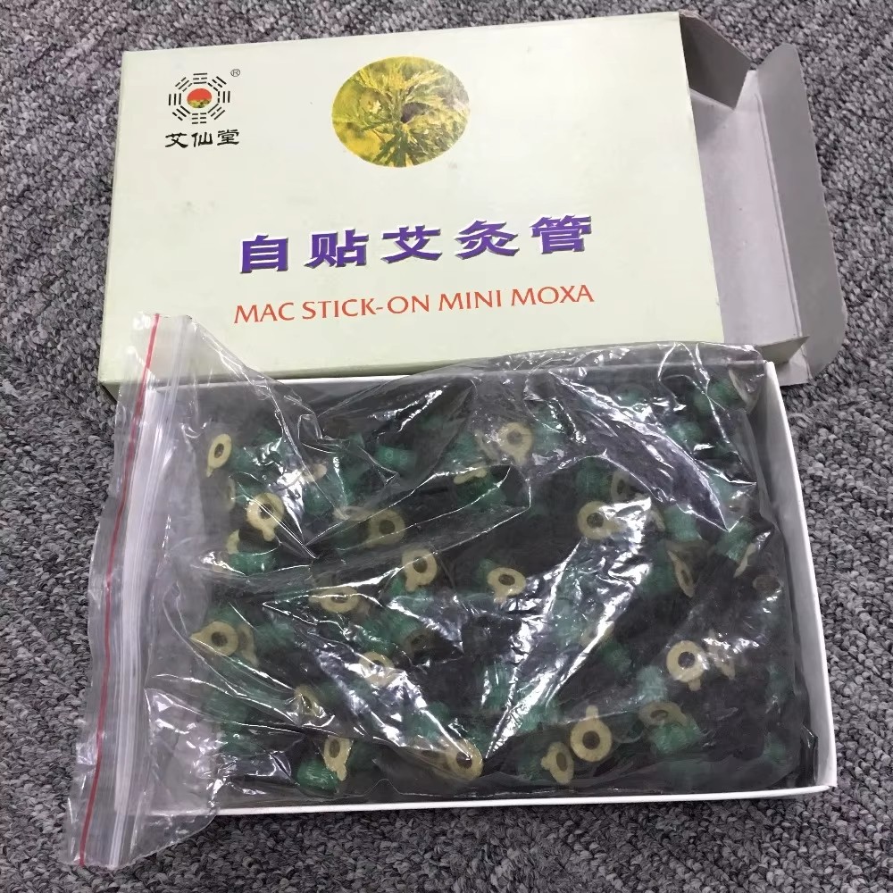 2025 Best selling pure natural high quality mac stick-on mini moxa stick special for moxibustion