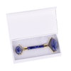 Factory Wholesale Pure Natural Blue-Veins Stone Roller Facial Massager