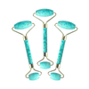 Factory Wholesale Turquoise Stone Roller Facial Massager Without Box