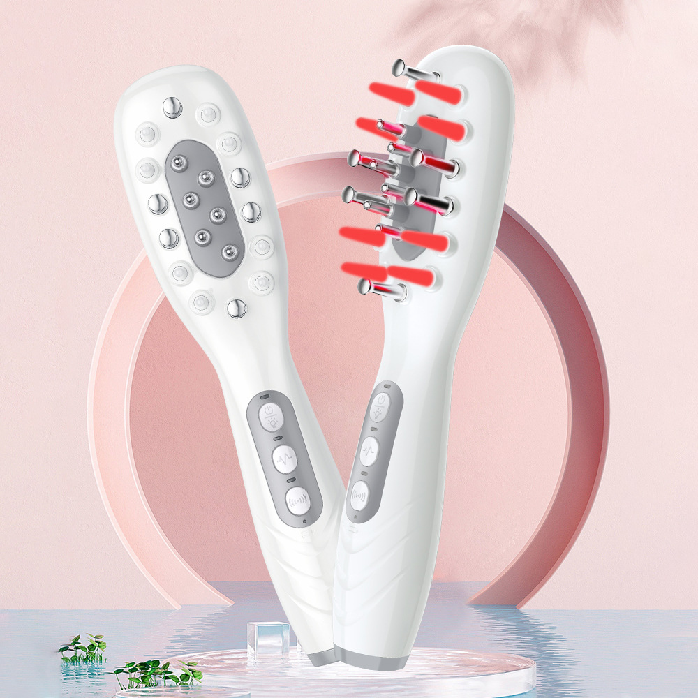 EMS micro-current massage hair care comb home medicine hair growth liquid introduction instrument