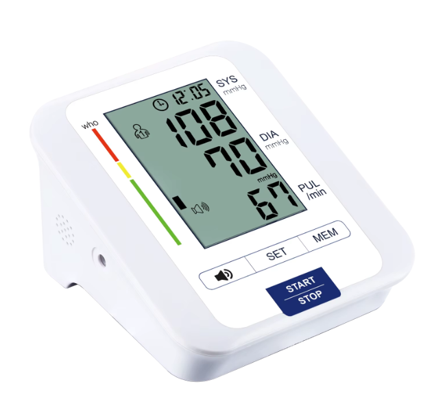 Medical Deluxe Upper Arm Mercury Digital Blood Pressure Monitor