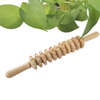 New 2024 Products 11 Rotatable Wooden Massage Roller Handheld Wooden Body Therapy Massager Wood Therapy Tools