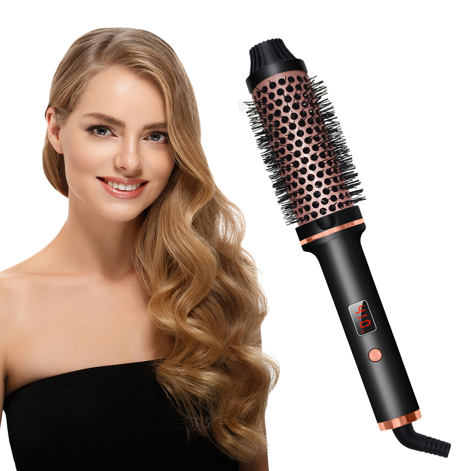 New curling iron straight hair comb selling multi-functional styling comb household portable negative ion comb