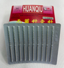 HUANQIU Disposable Stainless Steel Acupuncture Needles without Loop 100Pcs per Box Aluminium Foil Packing