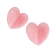 Premium Quality Heart Shape Guasha Board Natural Rose Quartz Jade Stone Ghuasha Scraping Muscle Massage Board