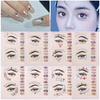 Eye Makeup Face Rhinestones Jewelry Children's Nail Drill Stickers