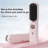 Flat comb wireless negative ions do not hurt the hair portable straight hair comb straight roll dual-purpose charging electric wireless straight hair comb