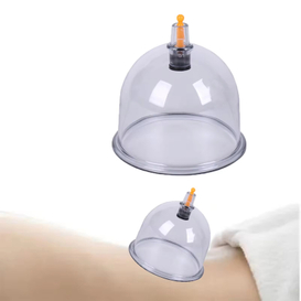 1 Pc Chinese Traditional Self-treatment Plastic Vacuum Cupping Therapy Vacuum Massager Jars Vacuum Suction Cup