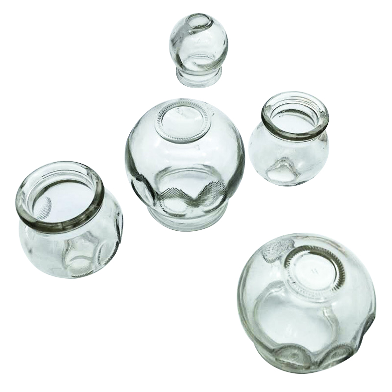 Glass Cupping Facial Massage Vacuum Cups Multi-size Anti-wrinkle Cupping Available All Over the Body  Super Sale Extravaganza