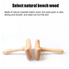 2024 new trending product Wood Therapy Massage Tools T Shape Gua Sha Massgar Point Meridian Dredge Head Neck Massage Spa