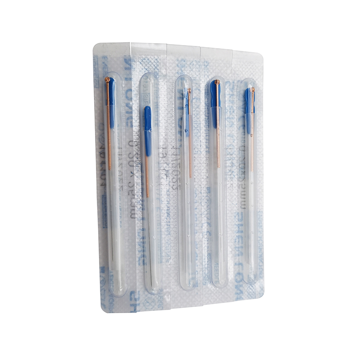 Copper Handle Disposable Sterile Acupuncture Needle 