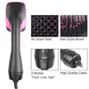 Two-in-One Hot Air Comb Multi-functional Hair Dryer Cross-border Bestseller Dual-purpose Wet and Dry Hair Curling Iron for Lazy People