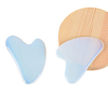 100% Pure Natural High Quality Opal Heart Shape Guasha Board