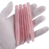 100% real rose quartz massage stick for face and body acupoint massage